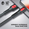 Дата кабель USB 2.0 AM to Lightning 1.0m AR15 2.4A black Armorstandart (ARM59537) зображення 3