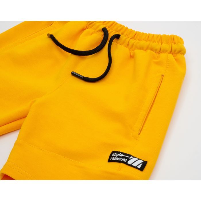 Шорты детские Joi трикотажные (Y-0111-110B-yellow) изображение 3