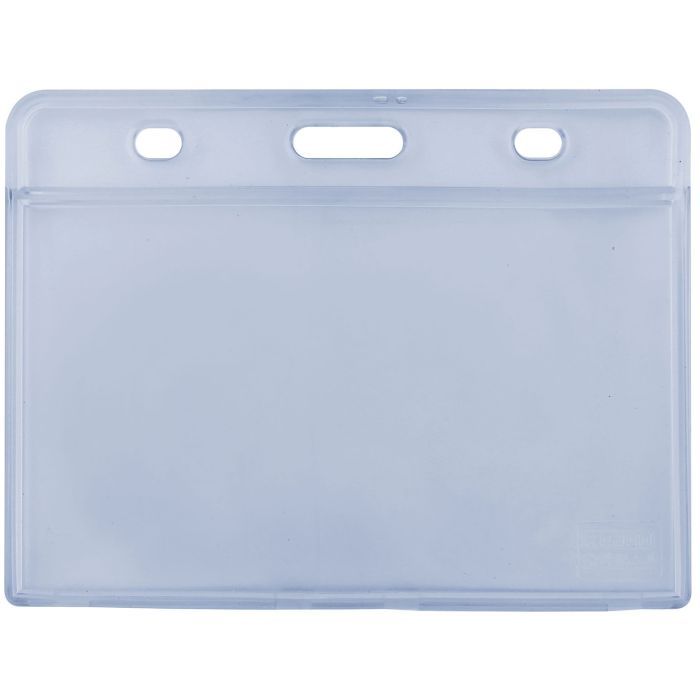 Бейдж Optima горизонтальный PVC, 105х74 мм (O45619)
