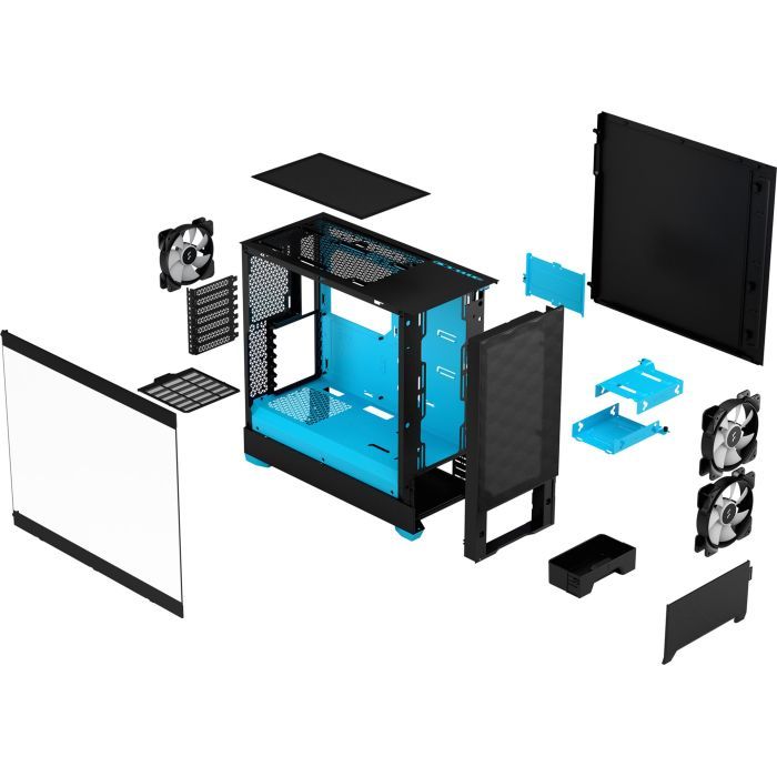 Корпус Fractal Design Pop Air RGB Cyan Core TG (FD-C-POR1A-02) изображение 12