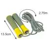 Скакалка PowerPlay 4206 Cіро-жовта (PP_4206_Grey/Yellow) зображення 5