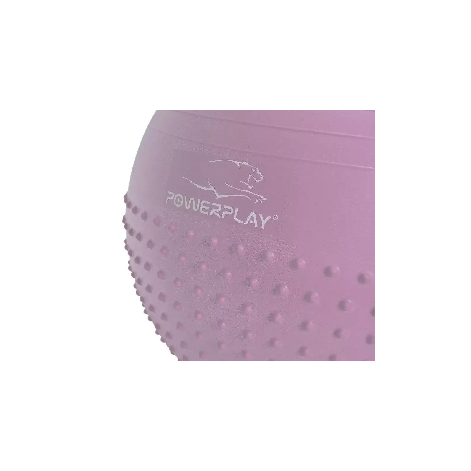 Мяч для фитнеса PowerPlay 4003 65 см Ліловий + помпа (PP_4003_65cm_Violet) изображение 2