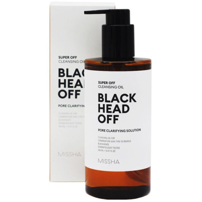 Гидрофильное масло Missha Super Off Cleansing Oil Blackhead Off От черных точек 305 мл (8809643546720)