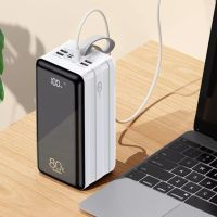 Батарея універсальна Remax 80000mAh Chinen Series 22.5W PD+QC with LED Light (RPP-291_White) зображення 3