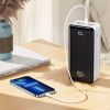 Батарея універсальна Remax 80000mAh Chinen Series 22.5W PD+QC with LED Light (RPP-291_White) зображення 4