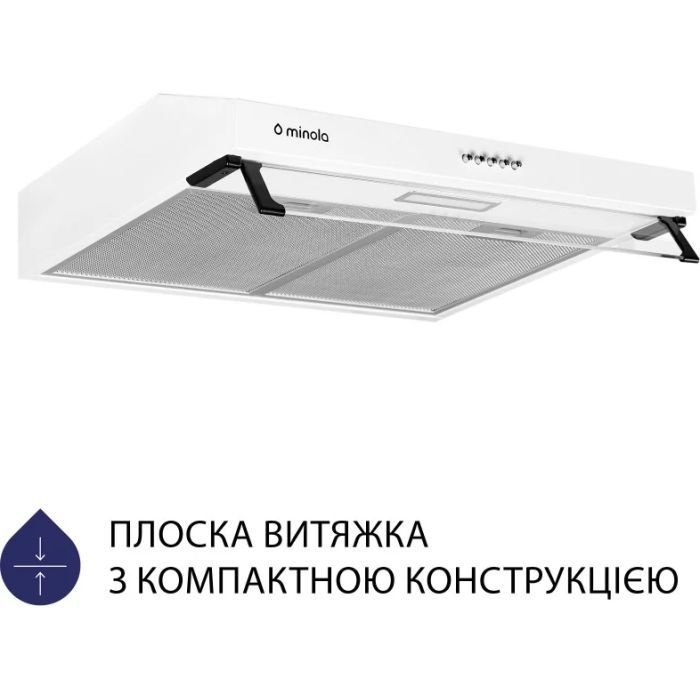 Витяжка кухонна Minola HPL 514 I зображення 2