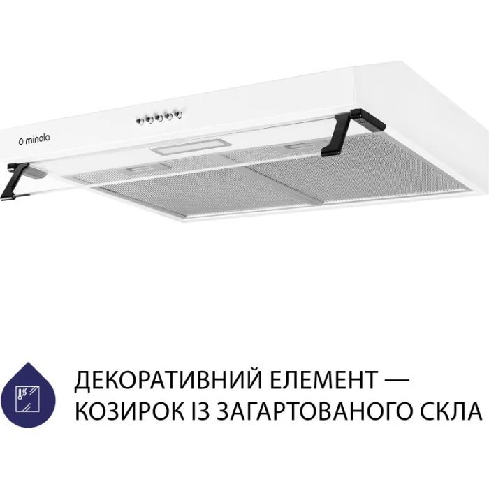 Витяжка кухонна Minola HPL 514 I зображення 3