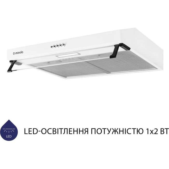 Витяжка кухонна Minola HPL 514 I зображення 4