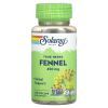 Травы Solaray Фенхель, 450 мг, Fennel, 100 вегетарианских капсул (SOR-01260)