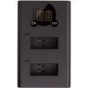 Зарядний пристрій для фото PowerPlant GoPro SPCC1B with display 2 slots (CH980253)