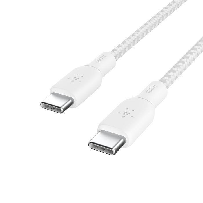 Дата кабель USB-C to USB-C 2.0m 100W black Belkin (CAB014BT2MBK) изображение 4