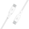 Дата кабель USB-C to USB-C 3.0m 100W white Belkin (CAB014BT3MWH) изображение 5