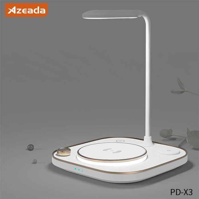 Настольная лампа Proda с беспроводной зарядкой (PD-X3-WH) изображение 2