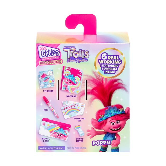 Игровой набор Moose сюрприз REAL LITTLES S1 TROLLS BP (25426) изображение 8