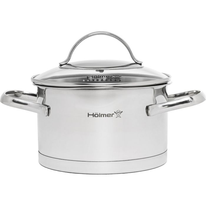Кастрюля Hölmer Aurora з кришкою 1,9 л (CR-17519-SSD Aurora)