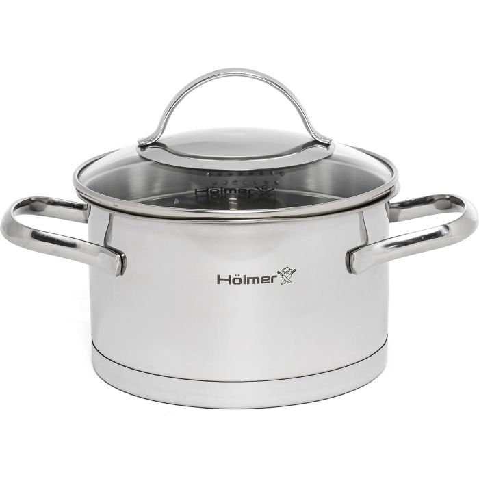Кастрюля Hölmer Aurora з кришкою 1,9 л (CR-17519-SSD Aurora) изображение 2
