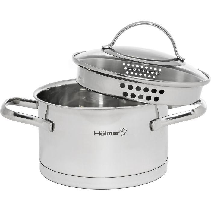 Кастрюля Hölmer Aurora з кришкою 1,9 л (CR-17519-SSD Aurora) изображение 3