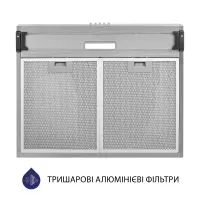 Витяжка кухонна Minola HPL 617 BL зображення 7
