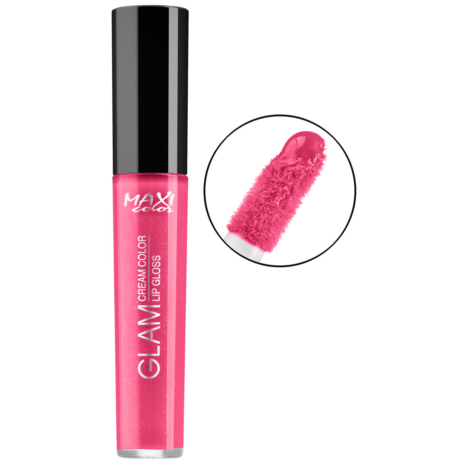 Блеск для губ Maxi Color Glam Cream Color 09 - Розовый крем (4823097100479)