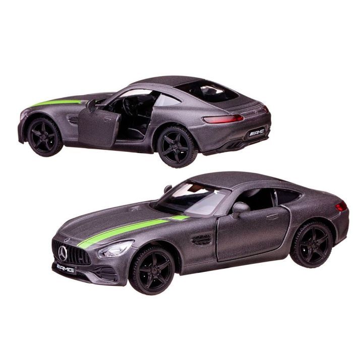 Машина Uni-Fortune Mersedes Benz AMG GT S 2018 сіра (554988M(F)) зображення 2