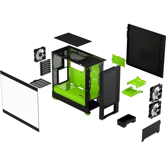 Корпус Fractal Design Pop Air RGB Green Core TG (FD-C-POR1A-04) изображение 12