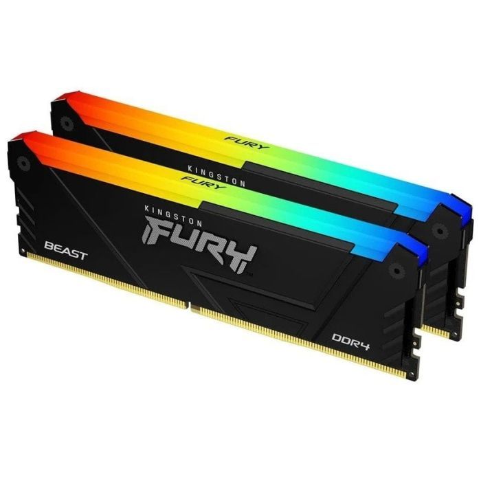 Модуль пам'яті для комп'ютера DDR4 32GB (2x16GB) 3200 MHz Beast RGB Kingston Fury (ex.HyperX) (KF432C16BB12AK2/32) зображення 2
