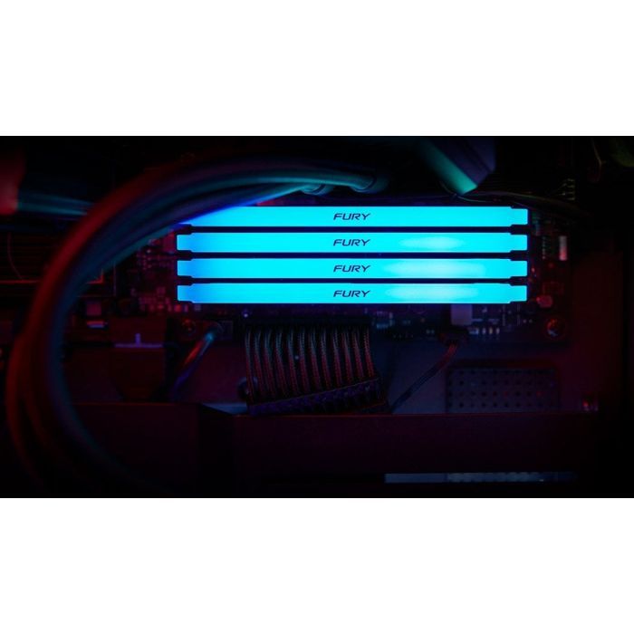 Модуль пам'яті для комп'ютера DDR4 32GB (2x16GB) 3200 MHz Beast RGB Kingston Fury (ex.HyperX) (KF432C16BB12AK2/32) зображення 5