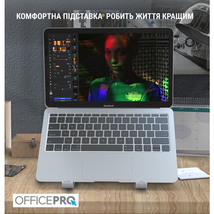 Подставка для ноутбука OfficePro LS320G Grey (LS320G) изображение 7