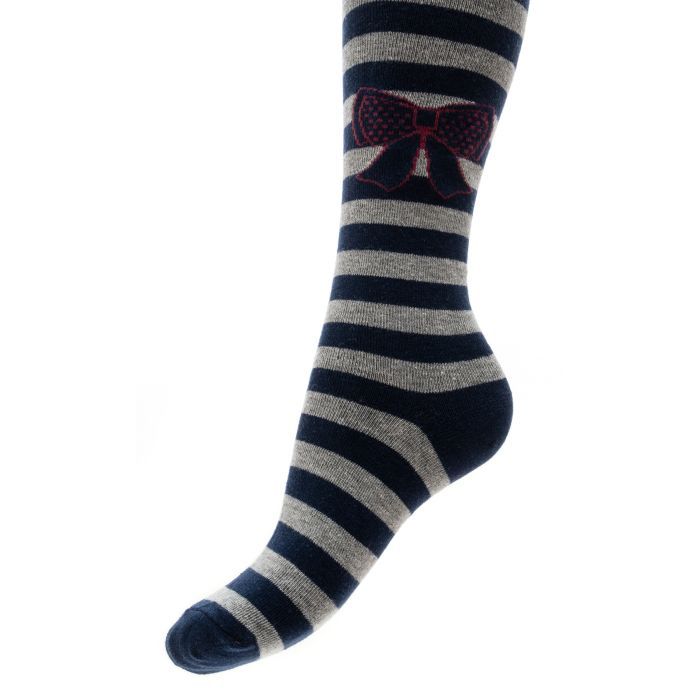 Колготки детские UCS Socks с бантом (M0C0301-2183-7G-gray) изображение 2