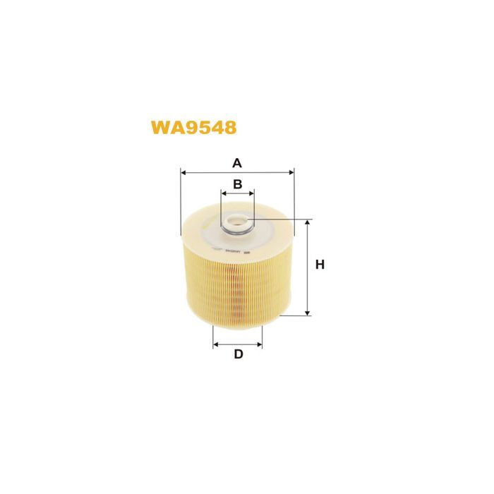 Повітряний фільтр для автомобіля Wixfiltron WA9548