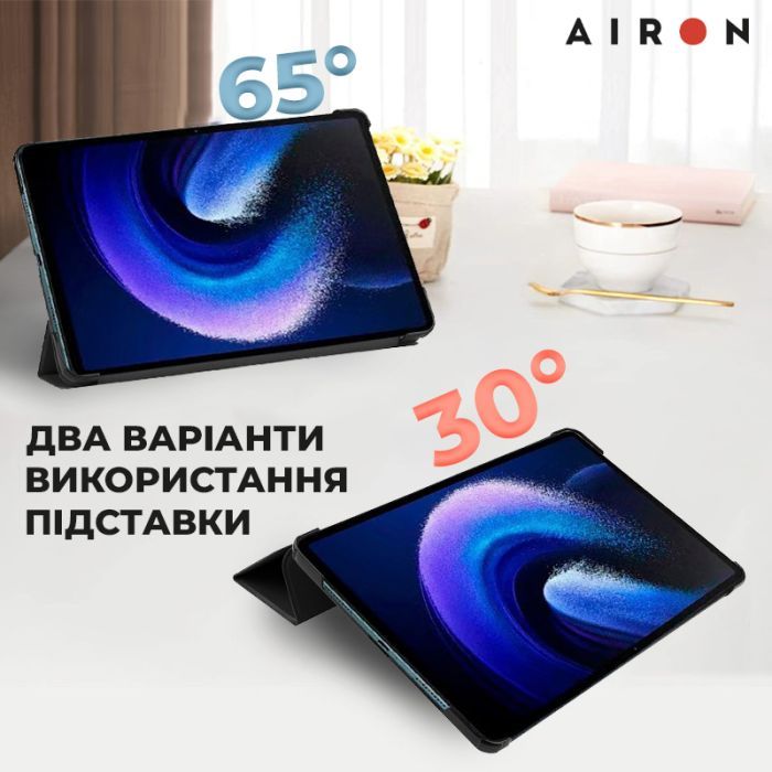 Чехол для планшета AirOn Premium Xiaomi Pad 6/6 Pro 11'' 2023 + Film (4822352781104) изображение 8