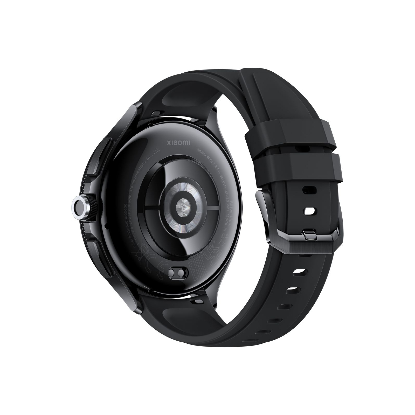 Смарт-годинник Xiaomi Watch 2 Pro Bluetooth Black Case with Black Fluororubber Str (1006732) зображення 6