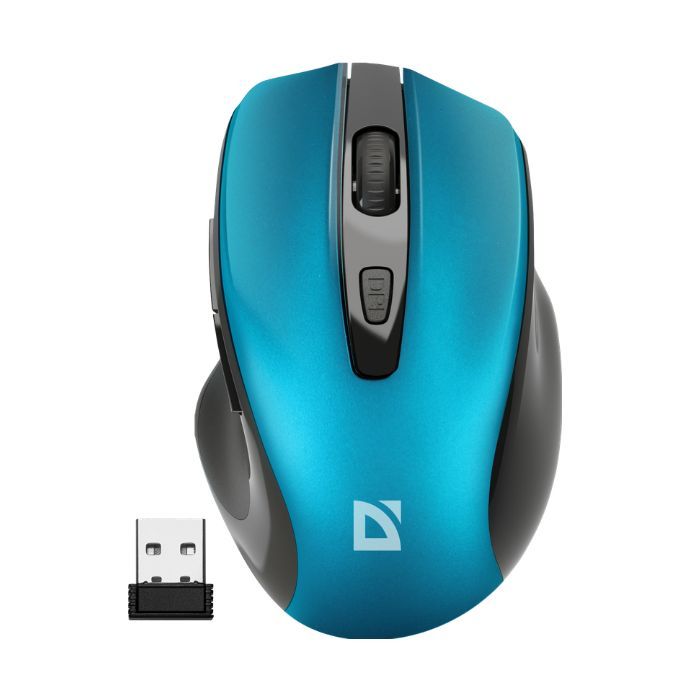 Мышка Defender Prime MB-053 Silent Wireless Red (52052)