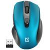 Мышка Defender Prime MB-053 Silent Wireless Turquoise (52054)