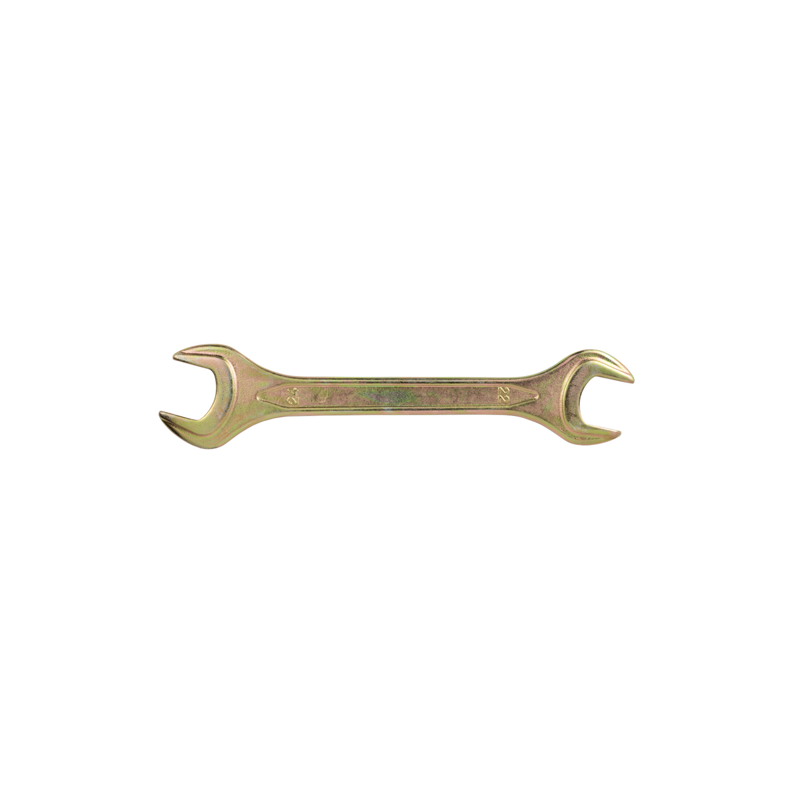 Ключ Sigma ріжковий 17x19мм жовтий цинк (6025191)