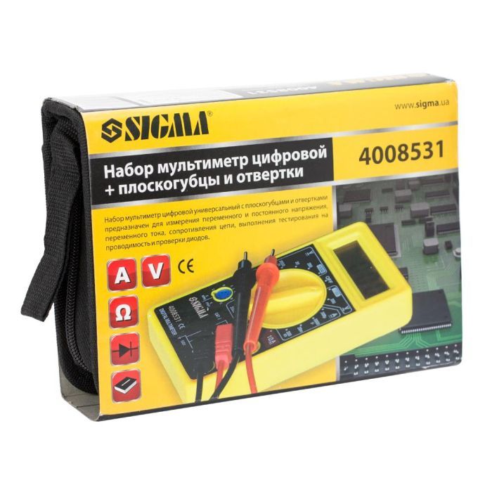 Набор инструментов Sigma электрика (4008531) изображение 3
