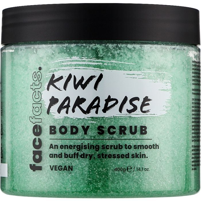Скраб для тела Face Facts Body Scrub Kiwi Paradise Рай киви 400 г (5031413938494)