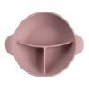 Тарелка детская Canpol babies DOTS силиконовая на присоске с секциями (51/403_pin) изображение 3