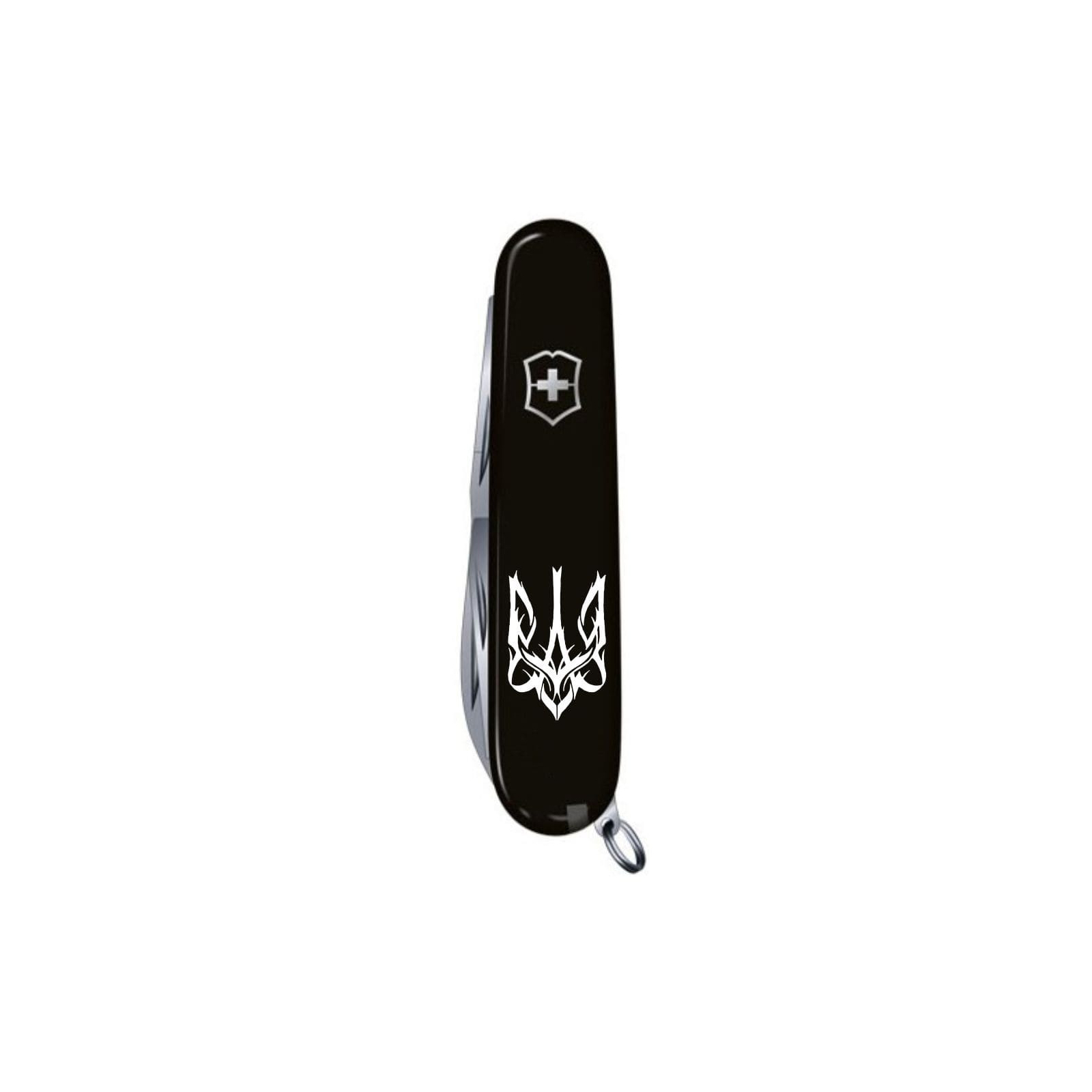 Нож Victorinox Huntsman Ukraine 91 мм Герб на прапорі вертикальний (1.3713.7_T3030p) изображение 4