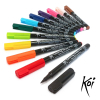 Художественный маркер KOI набор Coloring Brush Pen, 12 цветов (084511391772) изображение 2