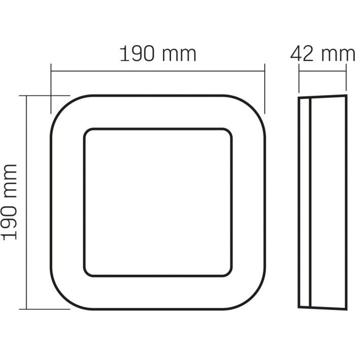 Світильник Videx ART IP65  15W 5000K Black (VL-BHFS-155B) зображення 4