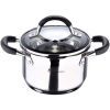 Кастрюля MasterPro Foodies collection висока з кришкою 1,8 л (BGMP-1504-BK)