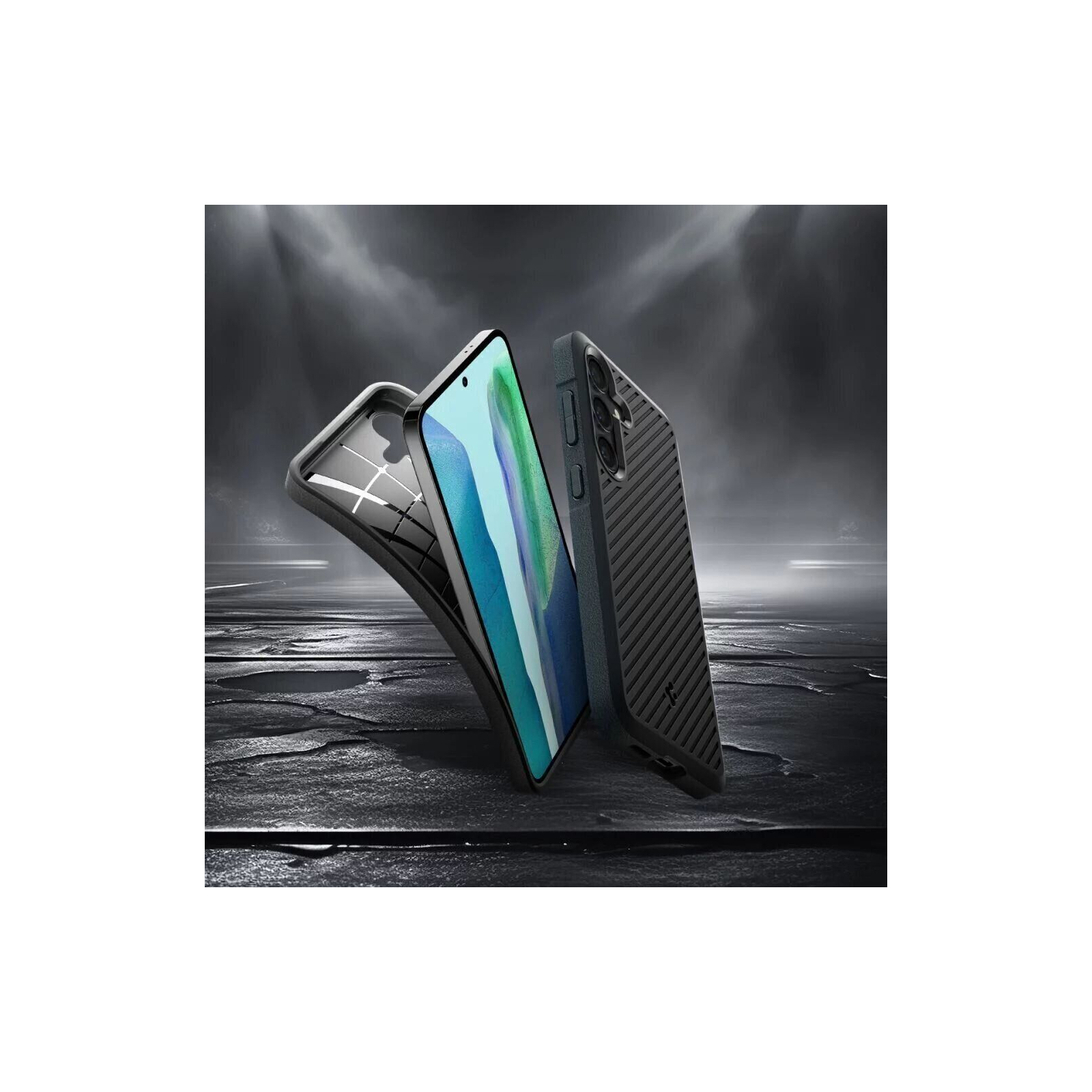 Чохол до мобільного телефона Spigen Samsung Galaxy S24 Core Armor Matte Black (ACS07208) зображення 9