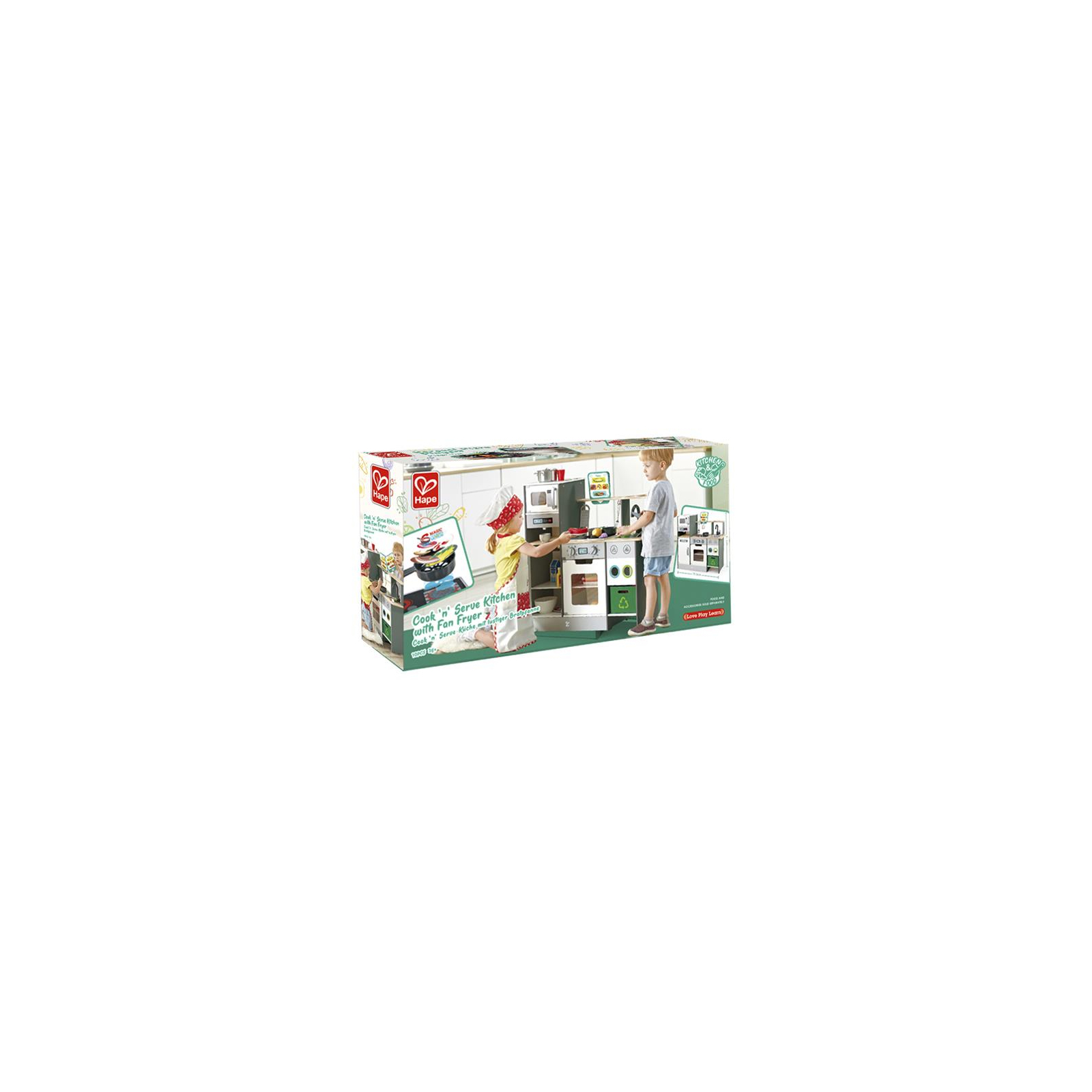 Игровой набор Hape Детская кухня с оборудованием и продуктами (E3178) изображение 10