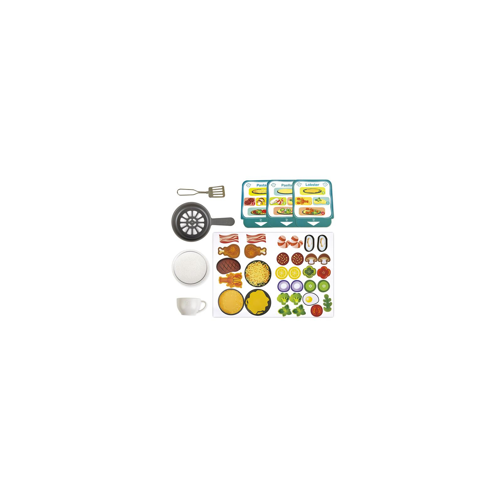 Игровой набор Hape Детская кухня с оборудованием и продуктами (E3178) изображение 4