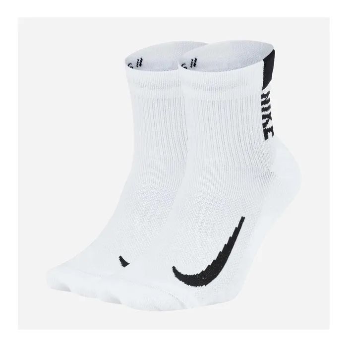 Носки Nike U NK MLTPLIER ANKLE 2PR SX7556-100 38-42 2 пари Білі (194275663029)