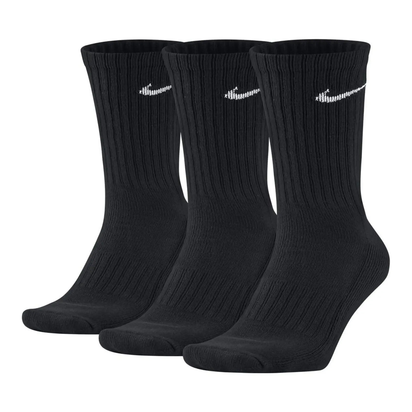 Шкарпетки Nike U NK V CUSH CREW - 3PR VALUE SX4508-001 34-38 3 пари Чорні (685068091308)