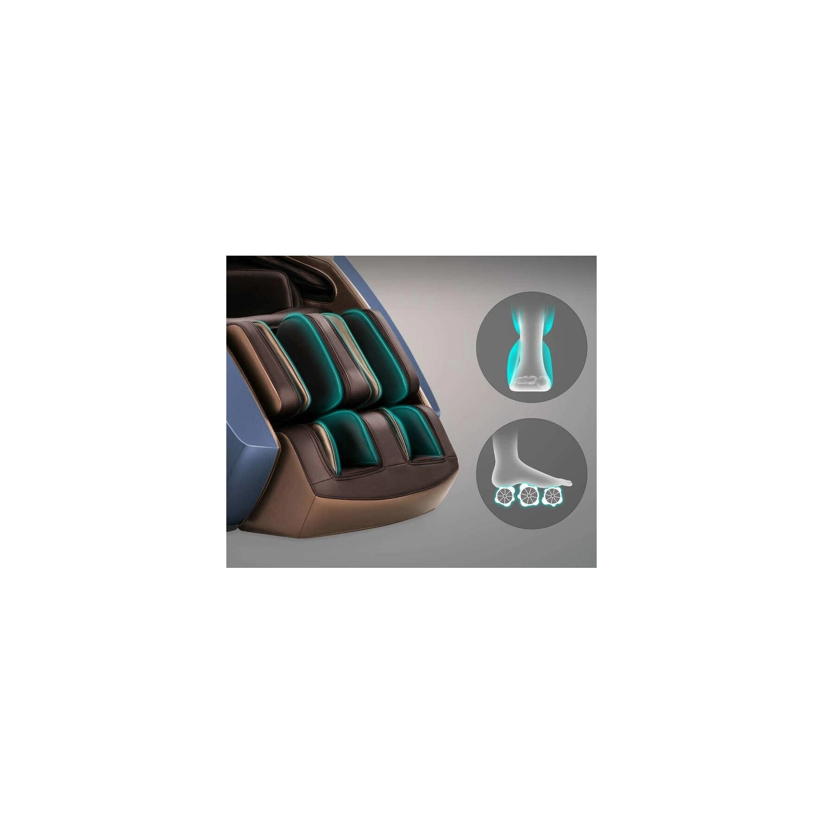 Массажное кресло NAIPO MGC-8900(Blue) изображение 7