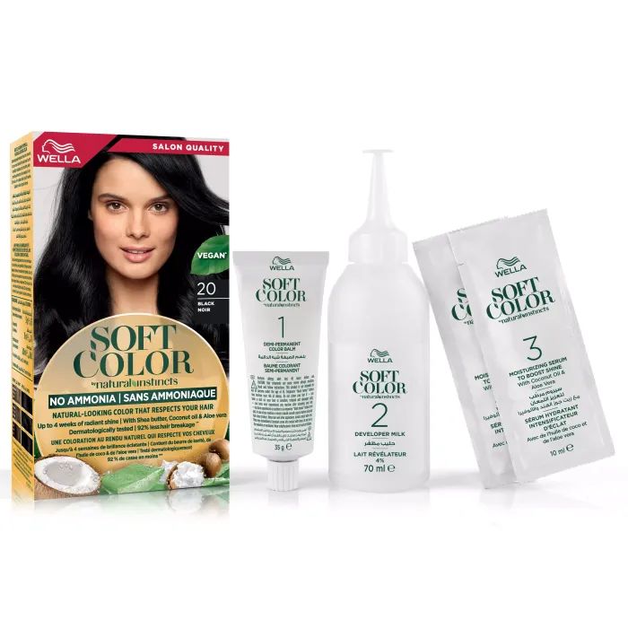 Фарба для волосся Wella Soft Color Безаміачна 70 - Натуральний блонд (3614228865784) зображення 5