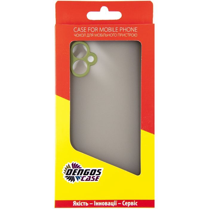 Чехол для мобильного телефона Dengos Matte Samsung Galaxy A05 (green) (DG-TPU-MATT-137) изображение 5